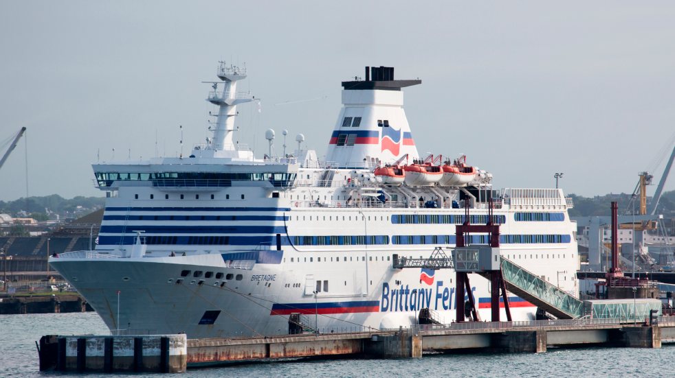 Ferry at port